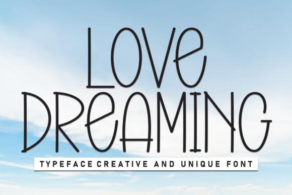 Discover the Cozy Allure of the Love Dreaming Typeface