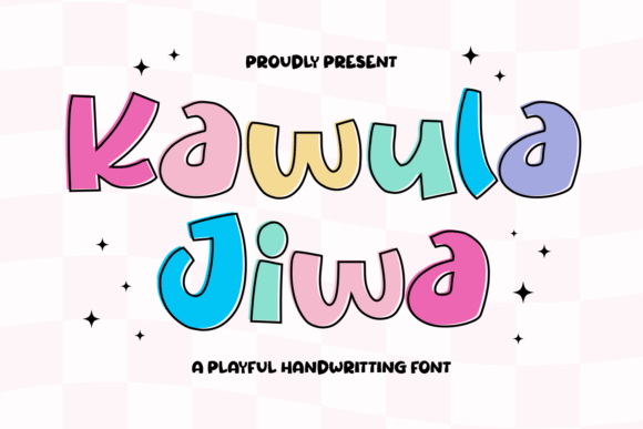 Discover the Vibrant Energy of Kawula Jiwa Typeface