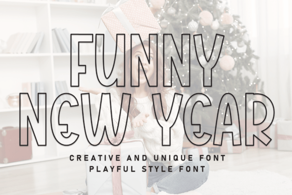 Funny New Year: A Fresh Handwritten Font for Joyful Designs