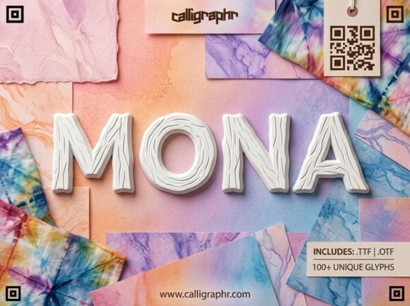 Monal: A Bold Display Font for Head-Turning Design