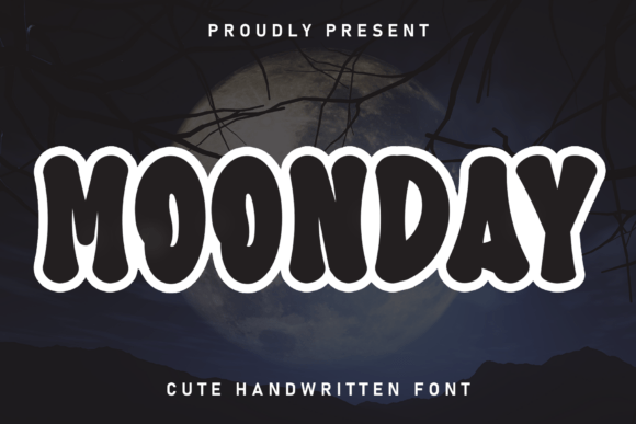 Moonday: The Handwritten Font with Festive Charm