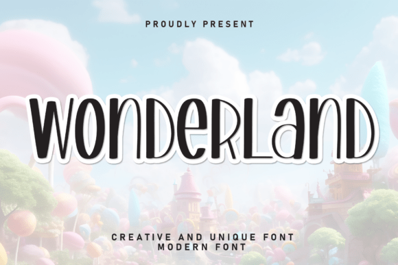 Wonderland: A Typeface of Bliss and Harmony